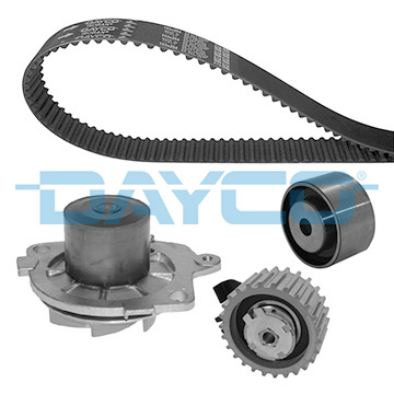 DAYCO TRIGER SETİ SU POMPASI ALFA ROMEO 156 00 05 166 02 07 2.4 JTD FIAT STRADA 03 MAREA 99 1.9 JTD 2.4 JTD JEEP RENEGADE 14 2.0 CRD SAAB 9-3 1.9D OEM: 71771591 - DAYCO KTBWP4530 kodlu oto yedek parça görseli