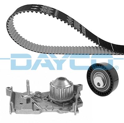 DAYCO DEVİRDAİMLİ EKSANTRİK GERGİ KİTİ 096x173 DACIA LOGAN 04 SANDERO 08 DOKKER 13 1.4 K7J 1.6 K7M OEM: 130C17480R-119A08413R - DAYCO KTBWP7941 kodlu oto yedek parça görseli