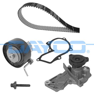 DAYCO TRIGER SETI DEVIRDIAM LI CMAX II 10 FOCUS III 11 14 1.6 ECOBOOST FOCUS IIII 14 KUGA II 13 1.6/1.5 ECOBOOST VOLVO S60 II T4 11 S80 II 124 : T4 10 OEM: BM5G8A615AA-DS7G8591AA-31330784 - DAYCO KTBWP9481 kodlu oto yedek parça görseli