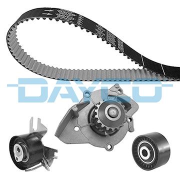 DAYCO DEVİRDAİMLİ EKSATRİK GERGİ KİTİ P308-P407-P508-P3008-P5008-EXPERT-RCZ-JUMPY-C4-C5-C8-DS4-DS5- KUGA-MONDEO 2.0 TDCI-HDI TOYOTA PROACE 2.0 D 1613561780-9M5Q8B596AAK-0831.W1 OEM: 1613561780-9M5Q8B596AAK-0831.W1 - DAYCO KTBWP9670 kodlu oto yedek parça görseli