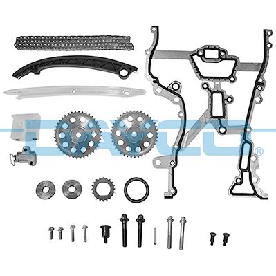 DAYCO 6606022 EKSANTRİK ZİNCİR KİTİ SETİ ASTRA G-H-CORSA C-D 1.0-1.2-1.4 Z12XEP-Z14XEP-X12XE-Z12XE OEM: 6606027-6606022-6606023-93191271 - DAYCO KTC1068 kodlu oto yedek parça görseli