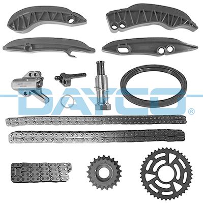 DAYCO EKSANTRIK ZINCIR SETI BMW N47 E90 F10 F20 F34 F07 MINI COUNTRYMAN R60 One D OEM: 8570649S4-7797896S1-8589971S4 - DAYCO KTC1100 kodlu oto yedek parça görseli