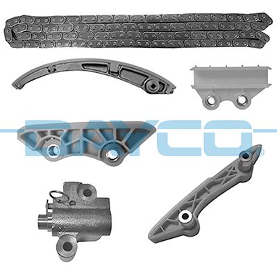 DAYCO EKSANTRIK ZINCIR SETI TRANSIT 2.4TDCI V184 PUMA 90PS MONDEO 01 07 2.0 TDCI JAGUAR CF1 X TYPE 2.0 EXECT OEM: KTXS7Q6M000A1A-T199204 - DAYCO KTC1189 kodlu oto yedek parça görseli