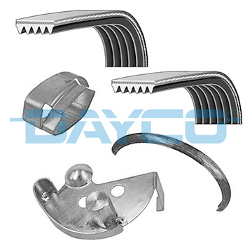 DAYCO V KAYIŞ SETİ FOCUS/C-MAX 04> 1.6 ZETEC 5PK 868 6PK 1059 OEM: 4M5Q6D314CC-4M5Q6D314AA - DAYCO PVE001 kodlu oto yedek parça görseli