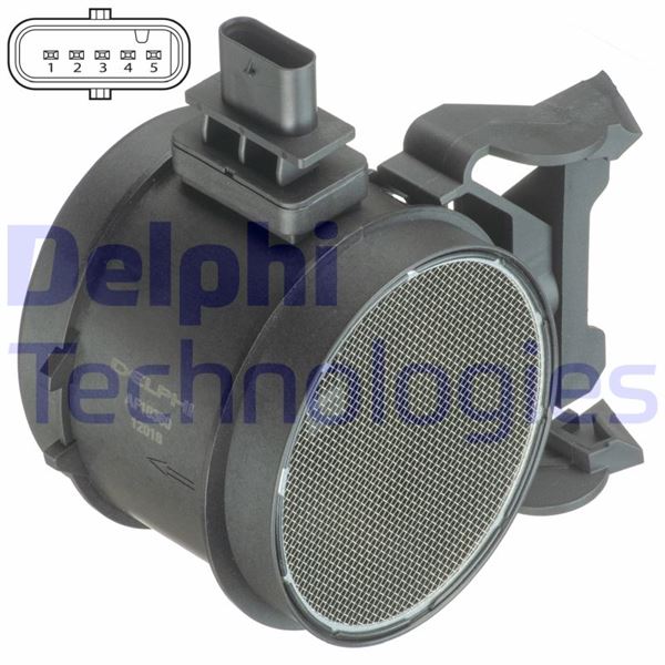 DELPHI HAVA AKIS METRE MERCEDES M272 M273 W203 W204 CL203 C219 W211 W212 W164 X164 W166 X204 W221 R230 OEM: A2730940948 - DELPHI AF10360-12B1 kodlu oto yedek parça görseli