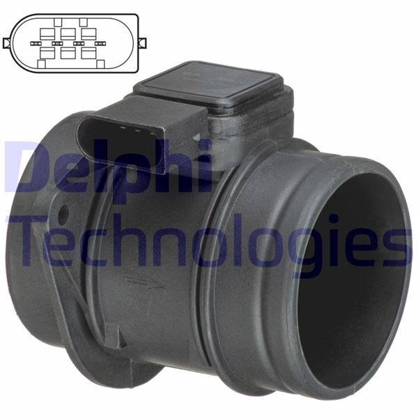 DELPHI HAVA AKIS METRE MERCEDES OM640 W169 W245 OEM: A0000943348 - DELPHI AF10505-12B1 kodlu oto yedek parça görseli