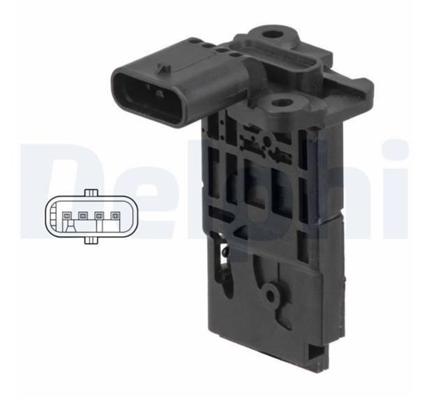 DELPHI DEBİMETRE SENSÖRÜ FOCUS III 11>17 1.5 TDCI KUGA II 14>17 1.5 TDCI CONNECT 14> 1.5 TDCI OEM: EM5A12B579AA-2038581 - DELPHI AF10766-12B1 kodlu oto yedek parça görseli