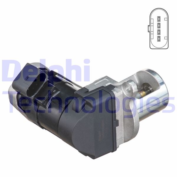 DELPHI EGR VALFI MERCEDES OM642 X204 W203 W204 C219 W211 W164 W221 . CHRYSLER 300C GRAND CHEROKEE 3.0 CRD OEM: A6421400860-K68064963AA - DELPHI EG10485-12B1 kodlu oto yedek parça görseli