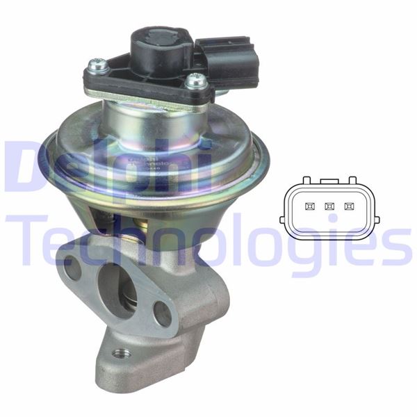 DELPHI EGR VALFI BMW N43 E81 E82 E87 E88 E90 E91 E92 E93 E60 E61 OEM: 11717563241 - DELPHI EG10488-12B1 kodlu oto yedek parça görseli