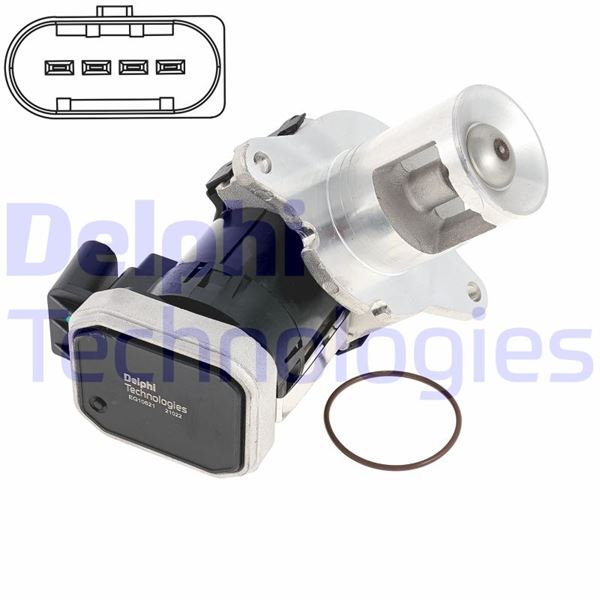 DELPHI EGR VALFI MERCEDES OM646 W203 CL203 S203 C209 W211 S211 OEM: A6461400760 - DELPHI EG10621-12B1 kodlu oto yedek parça görseli