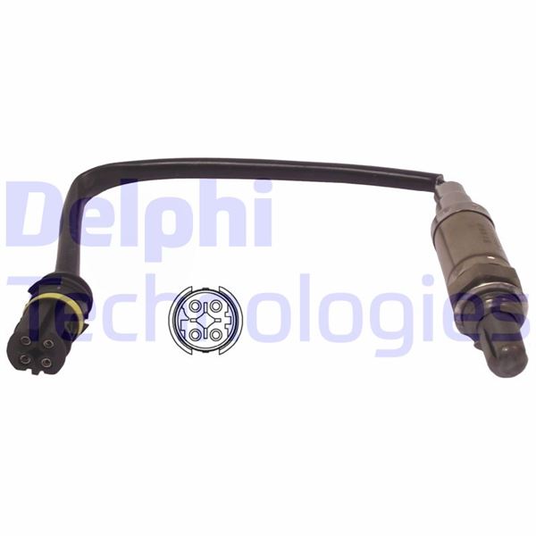 DELPHI OKSIJEN SENSORU KAT. ONCESI BMW E46 E38 E39 E60 E83 E53 . LAND ROVER RANGE ROVER VOGUE L322 02 05 OEM: 11781742050-MHK000210 - DELPHI ES10983-12B1 kodlu oto yedek parça görseli