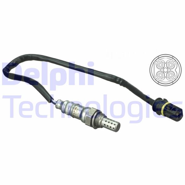 DELPHI OKSIJEN SENSORU KAT. ONCESI MERCEDES W210 S210 OEM: A0005406217 - DELPHI ES20189-12B1 kodlu oto yedek parça görseli