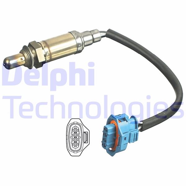 DELPHI OKSİJEN SENSÖRÜ ARKA KONUM 2 CHEVROLET CRUZE 09 1.6 LDE 1.8 2H0 OEM: 55566648 - DELPHI ES20429-12B1 kodlu oto yedek parça görseli