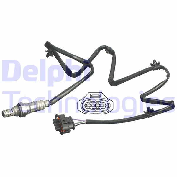 DELPHI OKSİJEN SENSÖRÜ KONUM 2 OPEL ASTRA H-ZAFIRA B-ASTRA G 2.0 Z20LEL-LER-LEH-LET OEM: 9201421-855378 - DELPHI ES20452-12B1 kodlu oto yedek parça görseli