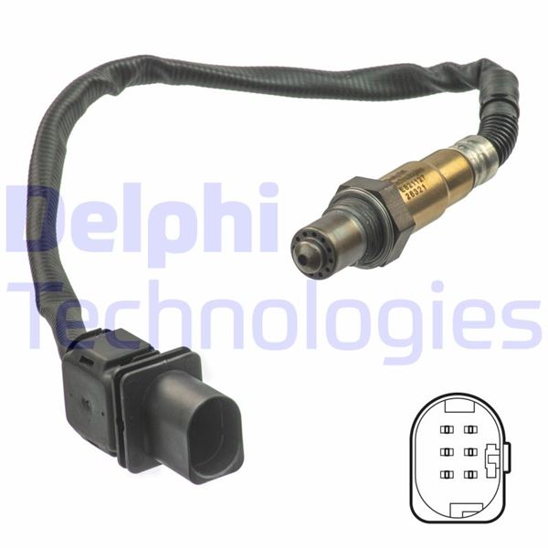 DELPHI OKSİJEN SENSÖRÜ BRAVO-DUCATO-PUNTO-IDEA-STİLO 01-2004 OEM: 55189996 - DELPHI ES21127-12B1 kodlu oto yedek parça görseli
