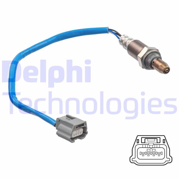 DELPHI ÖN OKSİJEN SENSÖRÜ MİCRA-NOTE 05-2010> OEM: 226931HC0B - DELPHI ES21237-12B1 kodlu oto yedek parça görseli