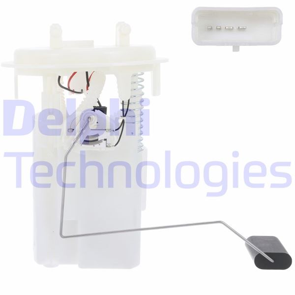 DELPHI YAKIT DEPO ŞAMANDIRASI POMPASI KOMPLE PEUGEOT P206 98 P406 99 4 PIN OEM: 1607401680-1525.Y2-1525.N9-1525.EA - DELPHI FE10043-12B1 kodlu oto yedek parça görseli