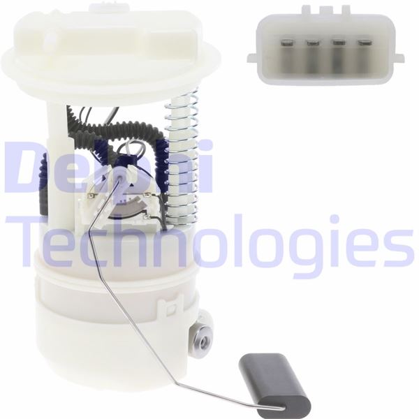 DELPHI YAKIT POMPA MODÜLÜ ŞAMANDIRALI NISSAN NOTE 1.4L CR14DE E11 06- / MICRA 1.2L 1.4L CG12DE CR12DE CR14DE K12 03- OEM: 17040AX000-17040AX010-170401KA0A - DELPHI FE10140-12B1 kodlu oto yedek parça görseli