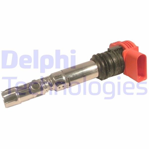 DELPHI ATEŞLEME BOBİNİ AUDI A4 2.0 3.0 00-06 A6 2.0 3.0 01-05 A8 3.0 03-05 OEM: 06C905115A-06C905115M-06C905115F - DELPHI GN10444-12B1 kodlu oto yedek parça görseli