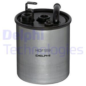 DELPHI YAKIT FILTRESI MERCEDES OM611 OM668 W168 W414 W638 B901 B904 OEM: A6110920101 - DELPHI HDF559 kodlu oto yedek parça görseli