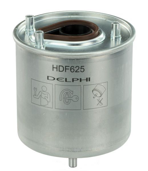 DELPHI YAKIT FİLTRESİ P207 1.4-1.6 HDİ-P308-P508-P3008-P5008-PARTNER TEPEE-BERLINGO-C3-C4 1.6 HDİ OEM: 1906.E6-1901.97-1904.46-9672320980 - DELPHI HDF625 kodlu oto yedek parça görseli