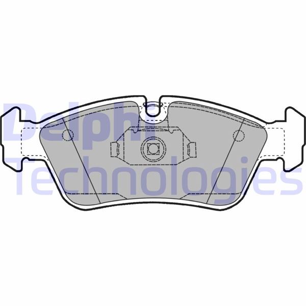 DELPHI FREN BALATASI ON BMW E46 E36 91 05 OEM: 34116761244 - DELPHI LP1421 kodlu oto yedek parça görseli