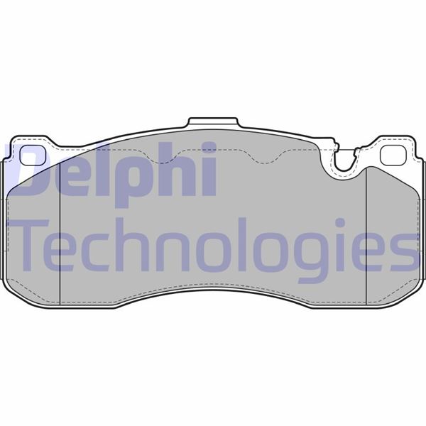 DELPHI FREN BALATASI ON BMW E81 E82 E87 E88 E90 E91 E93 OEM: 34116786044 - DELPHI LP2131 kodlu oto yedek parça görseli