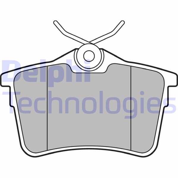DELPHI ARKA FREN BALATASI P307 00 09 P308 07 14 PARTNER 08 PARTNER TEPEE 08 BERLINGO 08 C4 04 16 XSARA PICASSO 99 11 DS4 15 18 1623180680-4254.14-4254.15-4254.29 OEM: 1623180680-4254.14-4254.15-4254.29 - DELPHI LP2147 kodlu oto yedek parça görseli