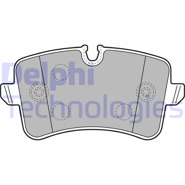 DELPHI ARKA BALATA AUDI A4 R84 12 A5 13 A6 11 A7 14 Q5 12 2.0TDİ 3.0TDİ PORSCHE MACAN 14 OEM: 4G0698451-4G0698451A - DELPHI LP2249 kodlu oto yedek parça görseli