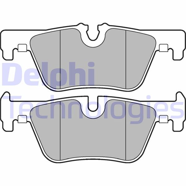 DELPHI FREN BALATASI ARKA BMW F20 F21 F22 F23 F30 F31 F34 F32 F33 F36 OEM: 34218855013 - DELPHI LP2286 kodlu oto yedek parça görseli