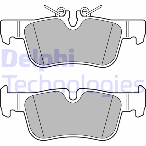 DELPHI FREN BALATASI ARKA BMW F40 F44 F45 F46 F48 F49 F39 . MINI F54 F60 OEM: 34201543683 - DELPHI LP2719 kodlu oto yedek parça görseli