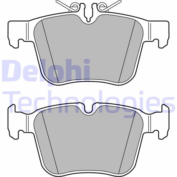 DELPHI FREN BALATASI ARKA MERCEDES C-CLASS W205 S205 C205 A205 OEM: A0004209403 - DELPHI LP2763 kodlu oto yedek parça görseli