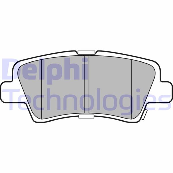 DELPHI FREN BALATASI ARKA HYUNDAI IONIQ-TUCSON-KIA NIRO OEM: 58302D3A00-58302F6A50 - DELPHI LP3309 kodlu oto yedek parça görseli