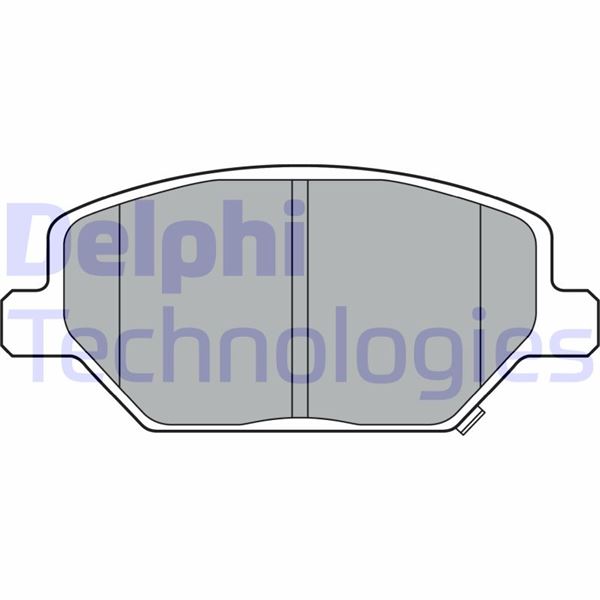 DELPHI ÖN FREN BALATASI OPEL INSIGNIA B 18 17 İNÇ JANT OEM: 1680880180-84120877-42794673 - DELPHI LP3371 kodlu oto yedek parça görseli