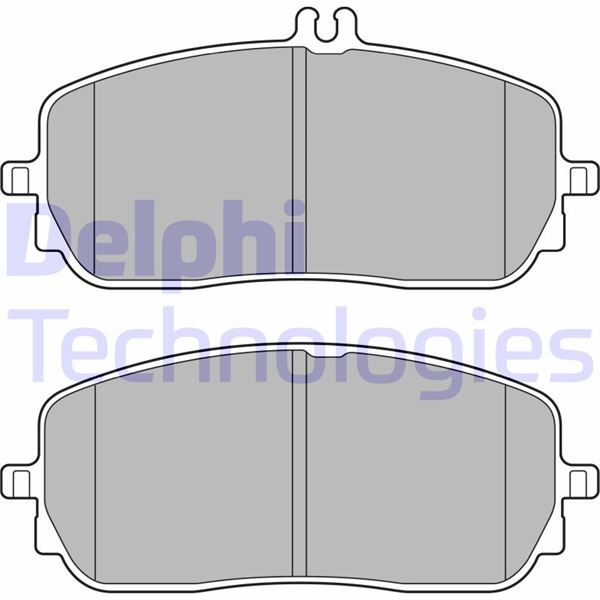 DELPHI FREN BALATASI ON MERCEDES W177 V177 W247 C118 X118 H247 X247 V167 OEM: A0004203005 - DELPHI LP3437 kodlu oto yedek parça görseli