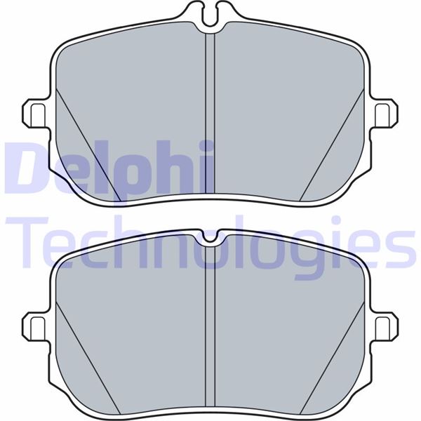 DELPHI FREN BALATASI ON MERCEDES W177 V177 W247 C118 X118 H247 X247 OEM: A0004207100 - DELPHI LP3539 kodlu oto yedek parça görseli