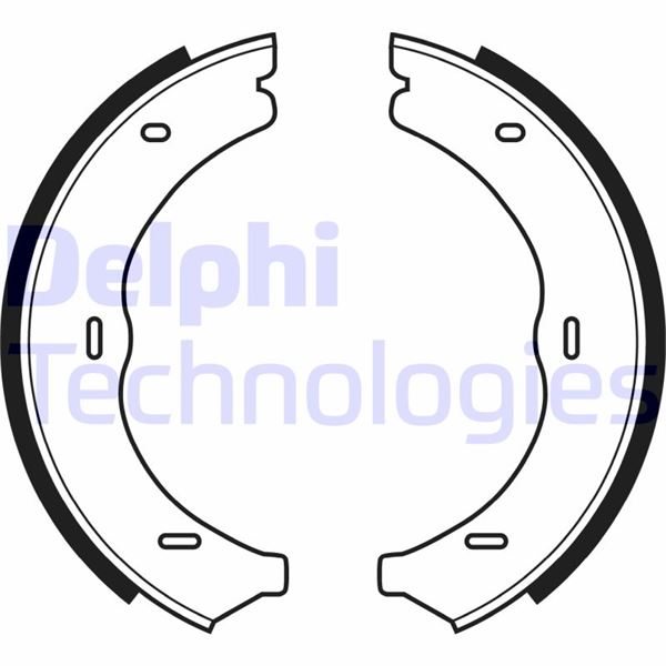 DELPHI FREN BALATASI ARKA PARK FRENI MERCEDES VITO W639 W447 OEM: A6394200220 - DELPHI LS1967 kodlu oto yedek parça görseli