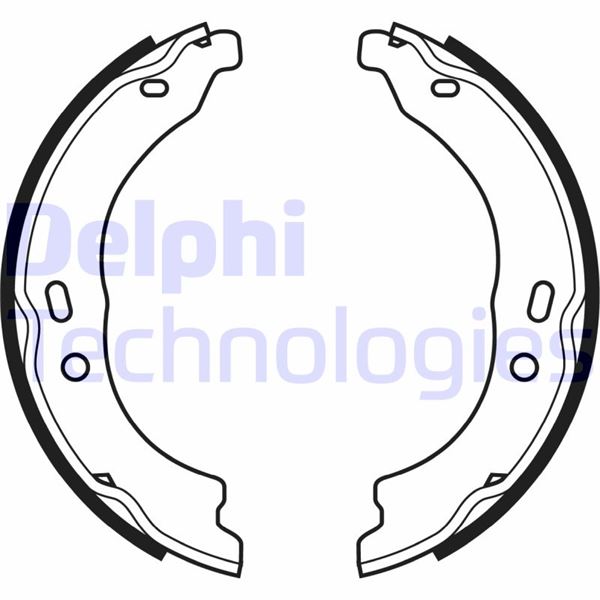DELPHI EL FREN PABUÇ BALATA DUCATO 06 11 JUMPER 2.2HDİ 3.0HDİ 06 11 BOXER 2.2 3.0HDI 06 11 172X42 OEM: 77364023-4241.N5-4241N5 - DELPHI LS1978 kodlu oto yedek parça görseli