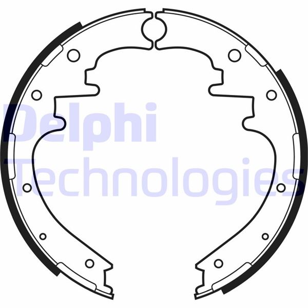 DELPHI ARKA FREN PABUCU RANGER 06 11 4x4 OEM: 6M342200BA-1454551 - DELPHI LS2160 kodlu oto yedek parça görseli