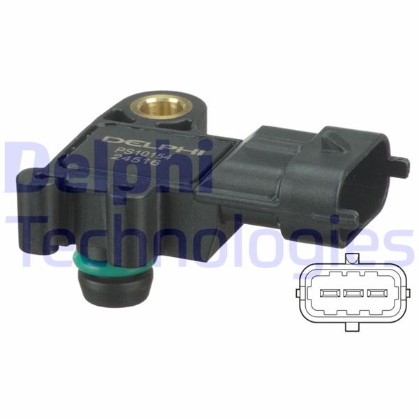 DELPHI SENSOR EMME BORUSU BASINCI FORD FIESTA VI CB1. CCN : 1.0 ECOBOOST B MAX C MAX II DXA/CB7.DXA/CEU CUSTOM V362 12 15 2.2 TDCI TRABSIT V363 12 17 2.2 TDCI -BOXER III-JUMPER III F OEM: LR075167-LR038762-AG919F479AA - DELPHI PS10154 kodlu oto yedek parça görseli