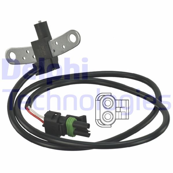DELPHI KRANK MİL SENSÖRÜ RENAULT 9-19-21-CLIO-EXPERT 7700720341-7700739792-7700732300 OEM: 7700720341-7700739792-7700732300 - DELPHI SS10756-12B1 kodlu oto yedek parça görseli