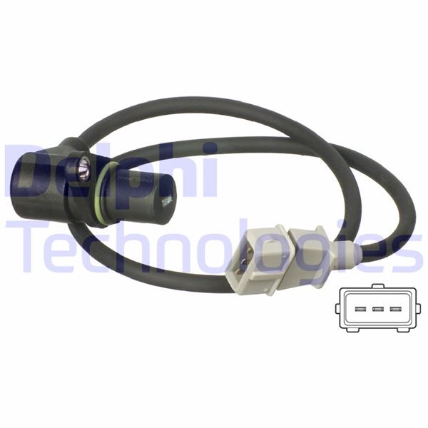 DELPHI KRANK MİLİ SENSÖRÜ - AUDI A4. A6; VW PASSAT 94 05 OEM: 90506101 - DELPHI SS11019 kodlu oto yedek parça görseli