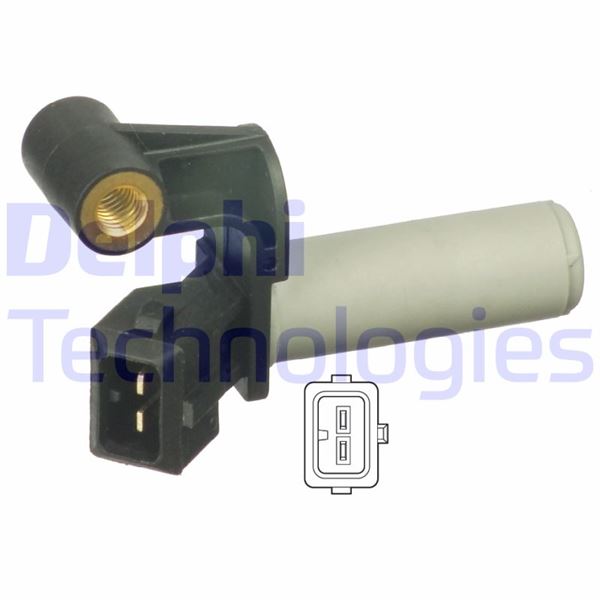 DELPHI KRANK SENSORU JUMPER III BOXER III 22DT PUMA 2.2HDI 16V MONDEO III 2.0TDCI 00 07 TANSIT V348-V348 06 11 OEM: 2S7Q6C315AC-920LV-9662221580 - DELPHI SS11076 kodlu oto yedek parça görseli