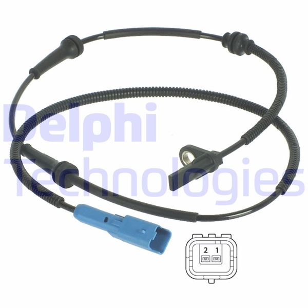 DELPHI ABS DEVİR SENSÖRÜ ÖN C2-C3-P1007 02 OEM: 4545.97 - DELPHI SS20133 kodlu oto yedek parça görseli