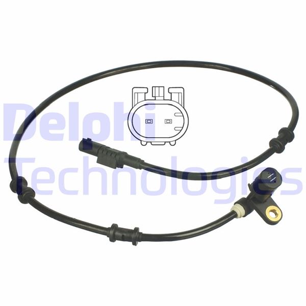 DELPHI ABS SENSORU ON SAG MERCEDES ML-CLASS W163 98 05 OEM: A1635400817 - DELPHI SS20342 kodlu oto yedek parça görseli