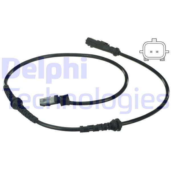 DELPHI ABS KABLOSU ARKA SAĞ-SOL RENAULT FLUENCE 09 MEGANE III 09 SC NIC III 09 OEM: 479006271R-479000010R - DELPHI SS20366 kodlu oto yedek parça görseli