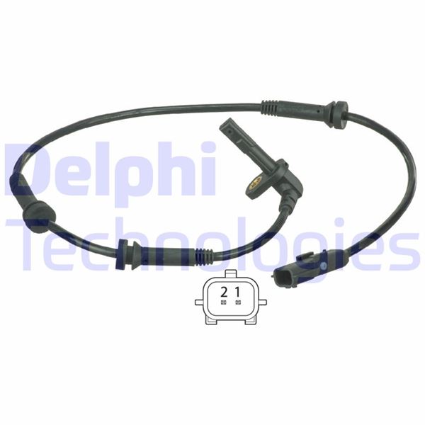 DELPHI ABS SENSÖRÜ ÖN SAĞ-SOL RENAULT CLIO IV 12 CAPTUR I 13 ZOE 14 OEM: 479101995R-479107405R-479102979R - DELPHI SS20473 kodlu oto yedek parça görseli