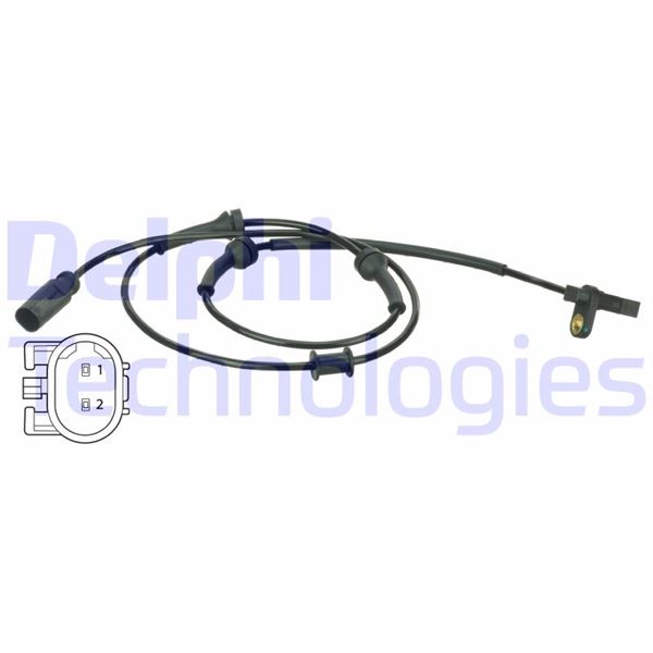 DELPHI ÖN ABS HIZ KAPTÖRÜ FIAT 500 07 500C 20 FORD KA 08 16 0.9 1.0 Mild Hybrid 1.2 1.3D MTJ 1.4 OEM: 52199223-51797173-9S512B572AA - DELPHI SS20539 kodlu oto yedek parça görseli