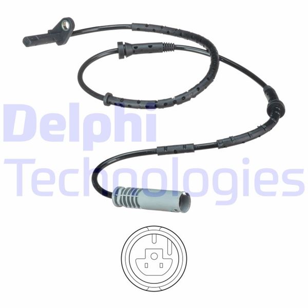 DELPHI ABS HIZ SENSORU ARKA SAG SOL BMW E65 E66 OEM: 34526758290-34526771709 - DELPHI SS20548 kodlu oto yedek parça görseli