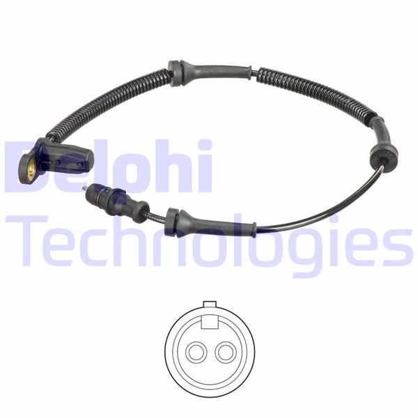 DELPHI TEKERLEK HIZ SENSÖRÜ MASTER II 1.9-2.2-2.5 DCİ ÖN OEM: 8200274800-8200252007 - DELPHI SS20574 kodlu oto yedek parça görseli